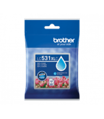 Brother Genuine LC531XC Cyan Ink Cartridge 
