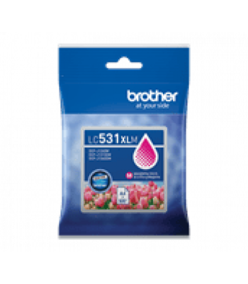 Brother Genuine LC531XM Magenta Ink Cartridge 
