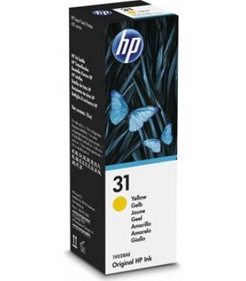 HP Genuine HP31 Yellow Ink Bottle (1VU28AA) - 8,000 pages 