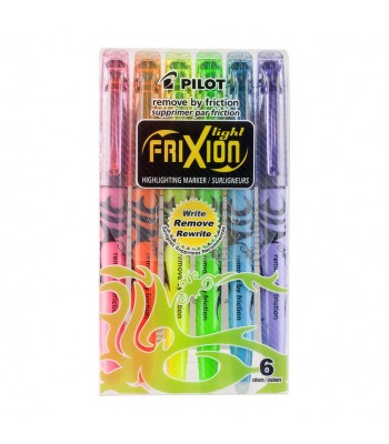 Pilot Frixion Highlighter 6 Pack (SW-FL-S6)