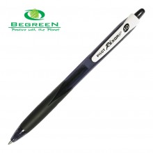 Pilot BeGreen Rexgrip Ballpoint Medium Black (BRG-10M-BB-BG) - Box 10