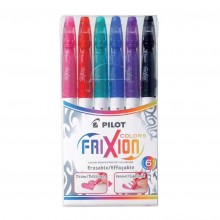 Pilot Frixion Colours Erasable Markers Asstd. 6Pk (SW-FC-S6) - Out of stock Pilot Frixion Colours Erasable Markers Asstd. 6Pk (SW-FC-S6) - Out of stock