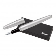 Pilot MR1 Silver Fountain Pen Medium (FP-MR1-M-SID)