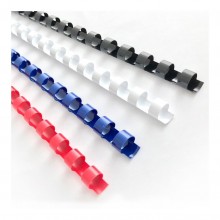 Icon Binding Coil Plastic 25mm White Pack 50