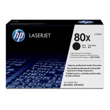 HP Genuine No.80X Black Toner Cartridge (CF280X) - 6,900 pages