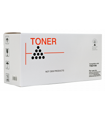 Icon Compatible Brother TN2150 Black Toner Cartridge - 2,600 pages