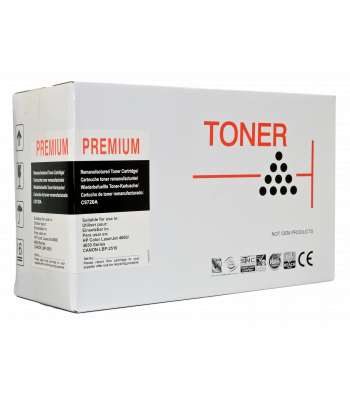 HP Remanufactured C9720A Black Toner Cartridge - 10,000 pages