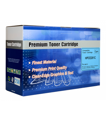 Icon Remanufactured HP CE261A Cyan Toner Cartridge - 11,000 pages 