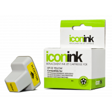 HP Compatible 02 Yellow Ink Cartridge (C8773WA) - 8ml