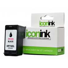 Icon Remanufactured HP No.74 Black XL Ink Cartridge (CB336WA) - 750 pages Icon Remanufactured HP No.74 Black XL Ink Cartridge (CB336WA) - 750 pages