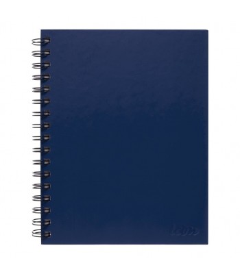 Icon Spiral Notebook A5 Hard Cover Blue 200 page - Pack 3