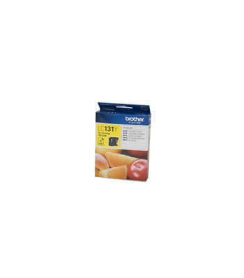Brother Genuine LC131 Yellow Ink Cartridge - 300 pages