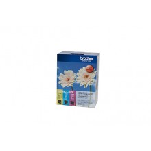 Brother Genuine LC39CL3PK CMY Colour Pack - 260 pages each