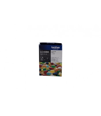 Brother Genuine LC40BK Black Ink Cartridge - 300 pages
