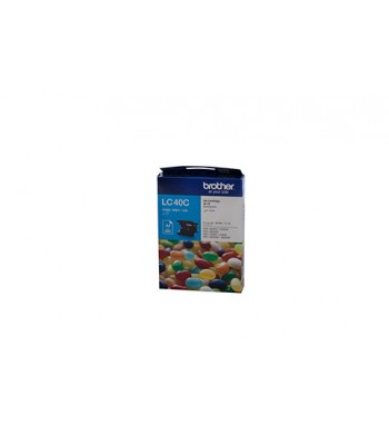 Brother Genuine LC40C Cyan Ink Cartridge - 300 pages