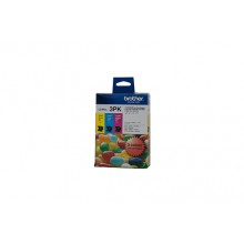 Brother Genuine LC40CL3PK CMY Colour Pack - 300 pages