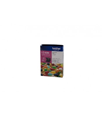 Brother Genuine LC40M Magenta Ink Cartridge - 300 pages 