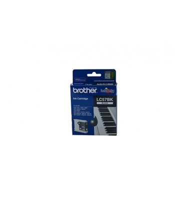 Brother Genuine LC57BK Black Ink Cartridge - 500 pages