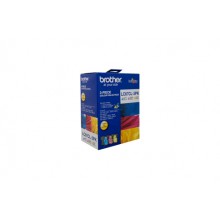 Brother Genuine LC67CL3PK CMY Colour Pack - 325 pages each