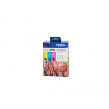Brother Genuine LC73 CMY Colour Pack - 600 pages each