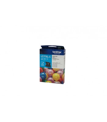 Brother Genuine LC77XL Cyan Ink Cartridge - 1,200 pages