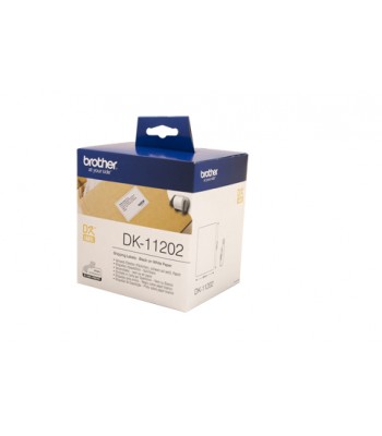 Brother Genuine DK11202 Standard Address - 62mm x 100mm - 300 Labels per roll