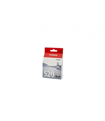 Canon Genuine PGI-520BK Black Ink Tank - 350 pages