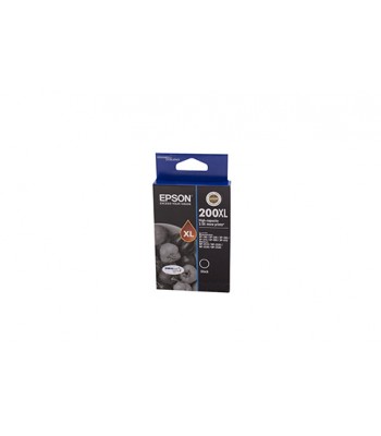 Epson Genuine 200XL Black Ink Cartridge (C13T201192) - 500 pages 