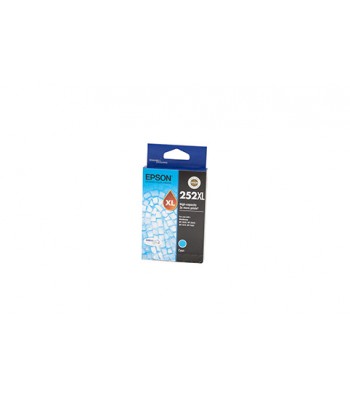 Epson Genuine 252XL Cyan Ink Cartridge (C13T253292) - 1,100 pages