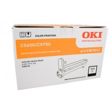 Oki Genuine C5650 Black Drum Unit (43870012) - 20,000 pages