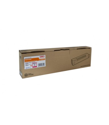 Oki Genuine C810 Magenta Toner Cartridge (44059134) - 8,000 pages