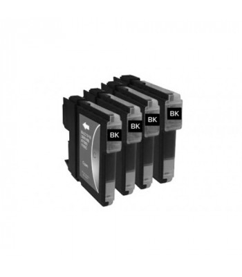 Canon Compatible PGI-2600XL Black Ink Cartridges (4 Inks) BLACK ONLY 